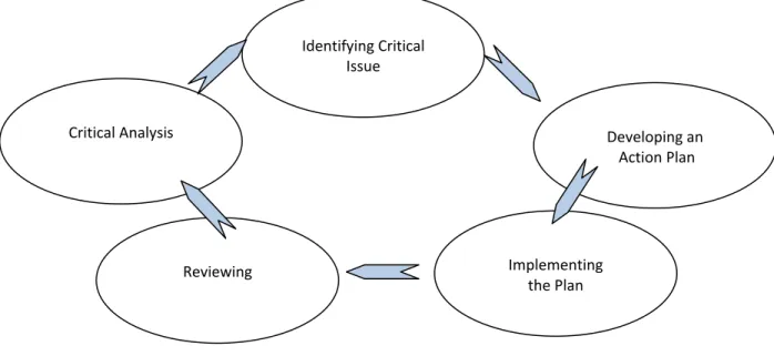 Figure 2.1 is an information technology (IT) systems representation of action research