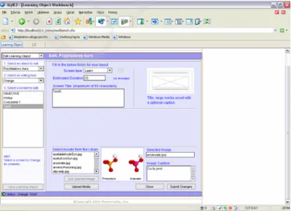 Fig. 12. Port view of the training example – the edition of port assessement 