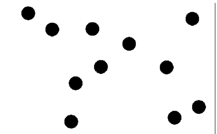 Figure 4.  Response pad button layout Figure 3.  Example of 11 dot image 