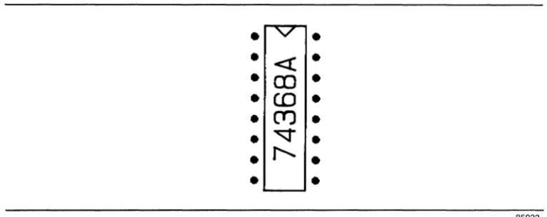 Figure 2-6. PC-CARDS Part: 74368A Dip Component 