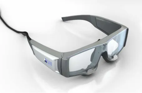 Figure 2 - SMI eye-tracking glasses used during the experiment (http://eyetracking.tistory.com/14) 