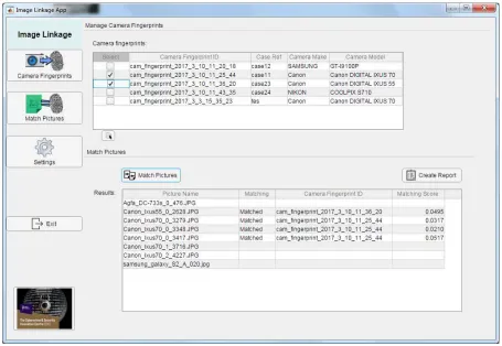 Figure 4: Match pictures with results 