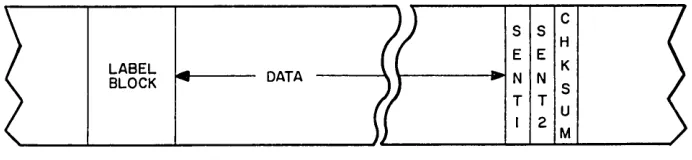 Figure 2-A. General Input-Output Tape Format 