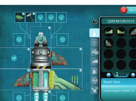figure 2. Space ship editor.
