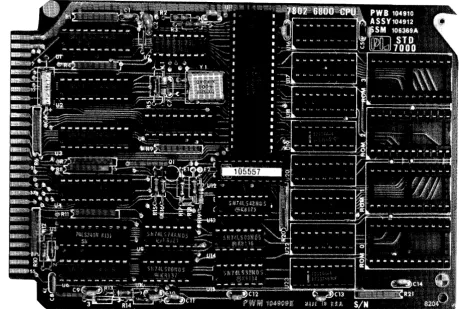 Figure 1-1. 78026800 CPU Card. 