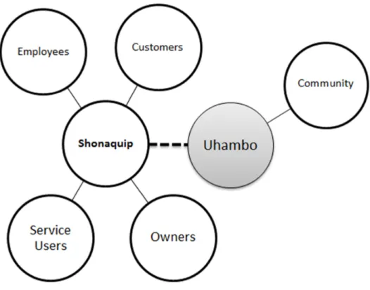 Figure 6: Complex Social Enterprise Model: 