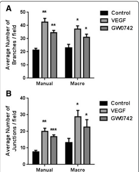 Figure 5 Direct comparison of the thin layer angiogenesis (TLA) assay with standard thick layer assay
