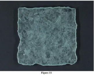  Figure 11 This was due to the nature of the cullet material and production process.  As the glass 