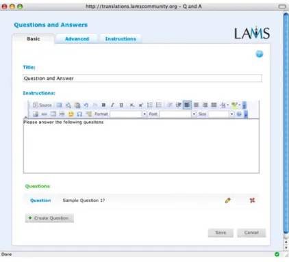 Figure 3: Tool Authoring - Basic tab 