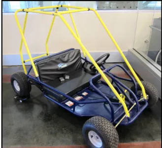 Figure 5: Go-Kart chassis in Experiment 1.  