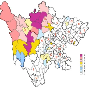 Figure 6 Age distribution of pulmonary tuberculosis new cases in 2002: China, Sichuan, and Henan.