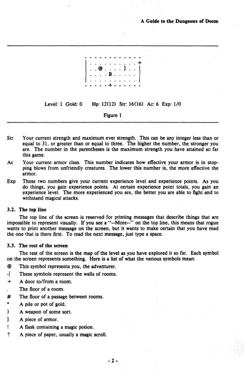 Str Figure 1 Your current strength and maximum ever strength. This can be any integer less than or equal to 31, or greater than or equal to three