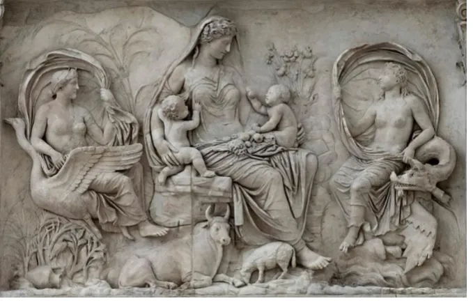 Fig. 23. Relief  on the Ara Pacis 