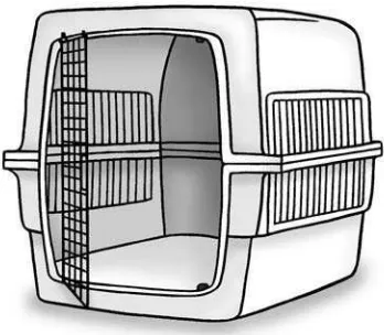 Figure 5-2: A plastic crate encloses your Beaglein a cozy, dark den.