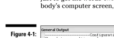Figure 4-1:Running the