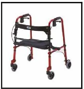 Figure 2.1: Push walker (1stSenior Care, 2007). 