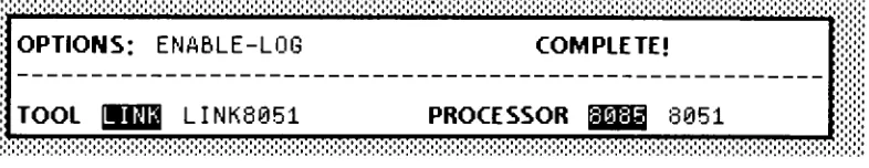 Figure 3.3 Diagnose Options