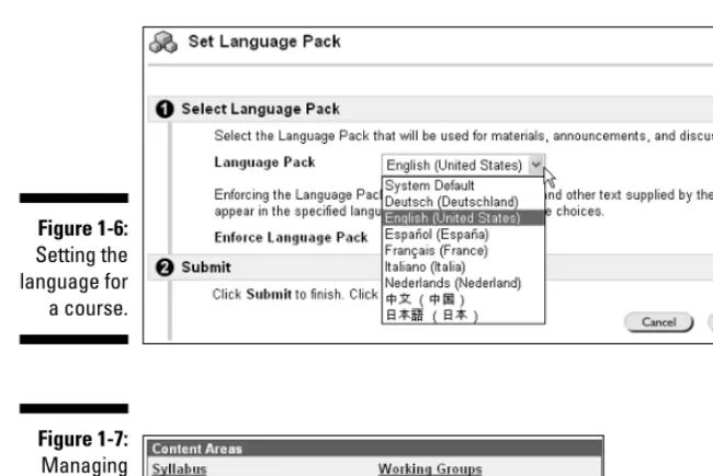 Figure 1-6:Setting the