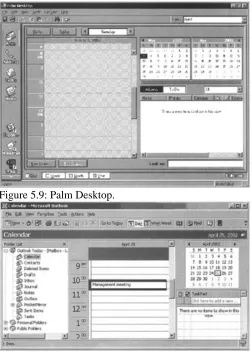 Figure 5.9: Palm Desktop.