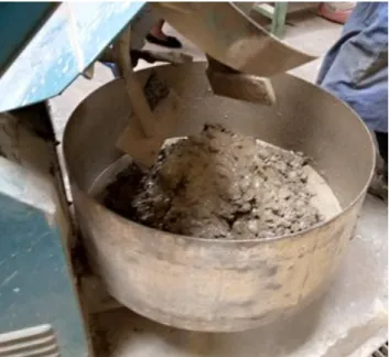 Figure 6: Concrete production  3.3.7  Workability of Concrete 