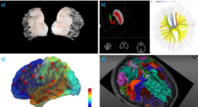 Figure 2.7: Examples of visualisations designed to target human interpretation issues, such  as with spatial understanding and cognitive load