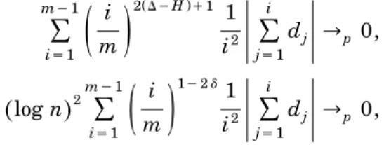 to the extent even that a negative dependent H occurs when c ˆ s 0.05. Fig- Fig-ure 2 displays the results in the latter case with bŽ s 0.05 and a s 0.05