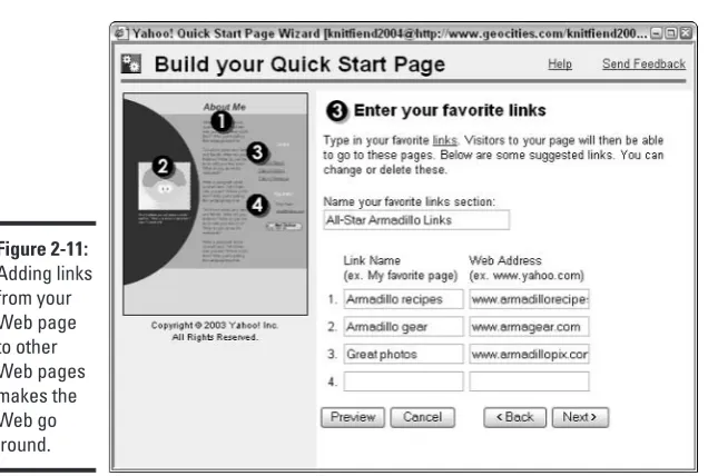 Figure 2-11:Adding links