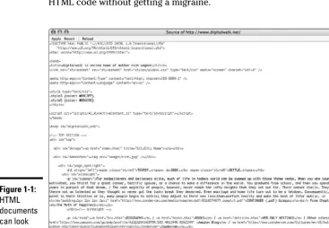 Figure 1-1:HTML