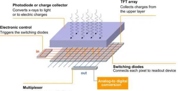 Figure 2.7. Schematic of a thin-film transistor pixel. 31   