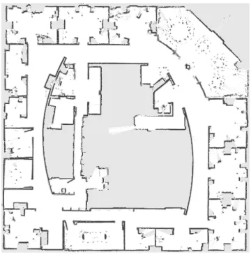 Figure 1.1: The Intel Research Lab dataset, one of the most well known 2D laser scan SLAM sequences in the community [48].