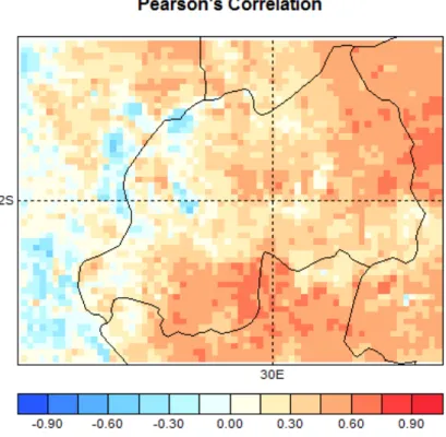 Figure 5: Skill of SOND 2017 rainy day frequency forecast