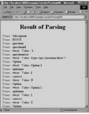 Figure 3.18 illustrates searching a DOM tree for nodes that contain a speci- speci-fied value.We shall use the DOM tree from Figure 3.1for our example