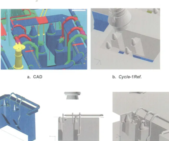 Figure 3. Facility SRB Exhaust Hole Geometry Modeling