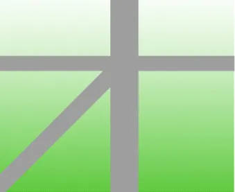 Figure 3.9 A Raster Map Consists of One 5-way Intersection without Name.