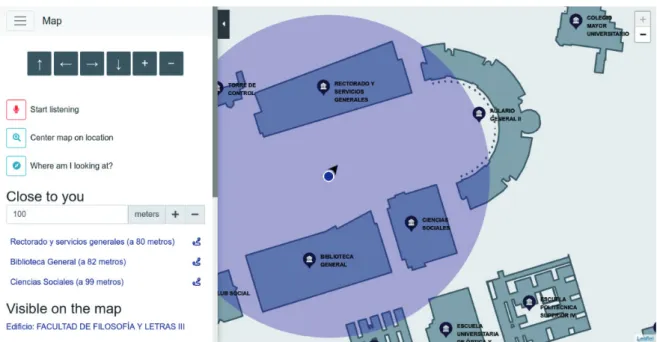 Figure 2. Image showing the home page of the application