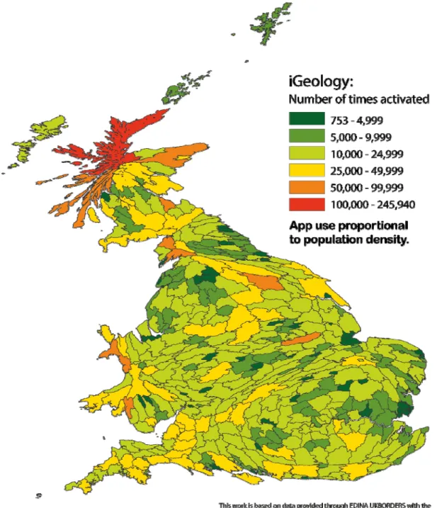 Figure 10: Cartogram showing a clear reduction in visual bias towards large polygon areas  (as seen on choropleth maps) by introducing population density