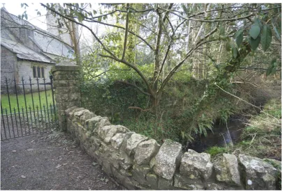 Figure 34. Gate to St Bride Church, St Brides-super-Ely 