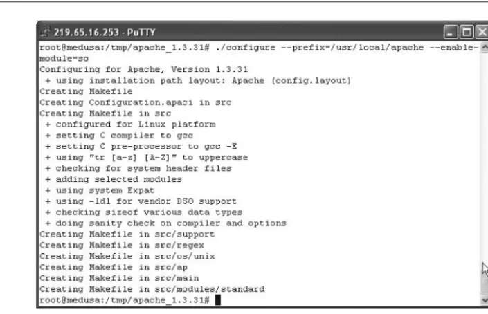 Figure 2-5 illustrates what you might see during the compilation process.