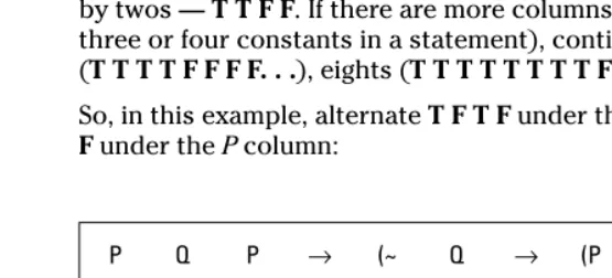 Table 6-1Number of Constants and Rows in Truth Table