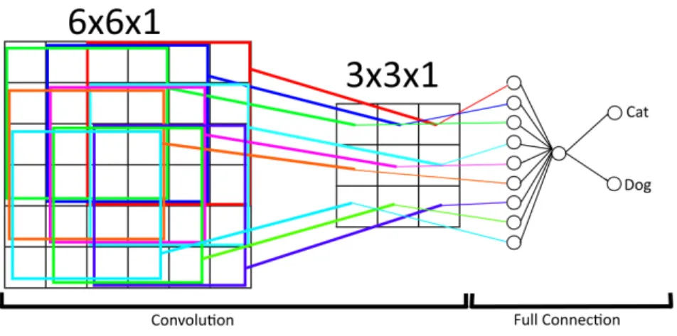 Figure 2.4: Convolutional Neural Network for classification