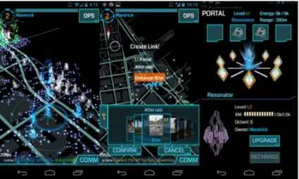 Figure 2.9: A game of Ingress being played.