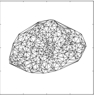 Figure 5.2: Example of Delaunay triangulation.