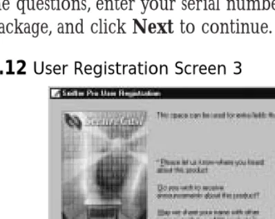 Figure 2.11 User Registration Screen 2