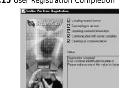 Figure 2.15 User Registration Completion