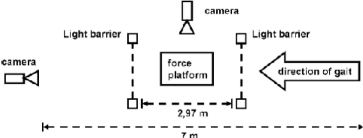 Figure 4 - Force Platform Setup [48] 