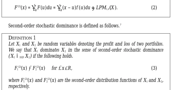 Figure 1 shows the distribution functions and the second-order distribution  functions of two random variables, X 1 and X 2 