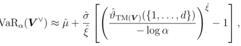 Table 4.3 summarizes the results of the backtest where we considered