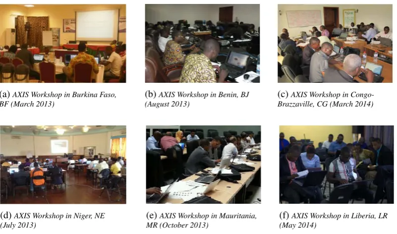 Figure 3.3: Contributing to African Union and Internet Society’s initiatives for promoting IXPs[6,141] by leading AXIS workshops, while building trust and partnership with local operators.