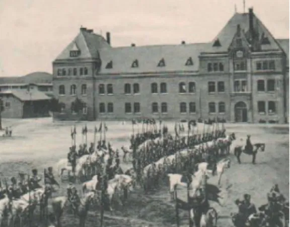 Slika 3: Vojaška poslovna šola leta 1890 (vir: [21]) 