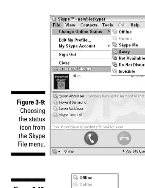 Figure 3-9:Choosing
